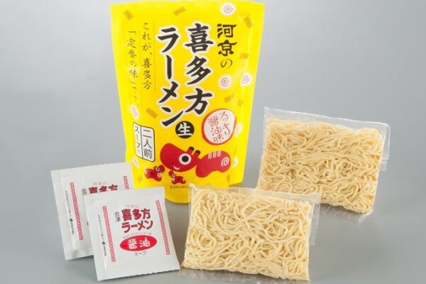 喜多方ラーメン2食赤べこスタンドパック醤油